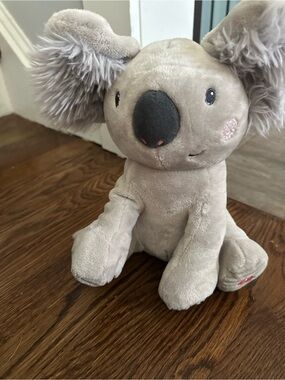 Plush Grey Koala Cuddly Toy - Soft Stuffed Animal for Kids